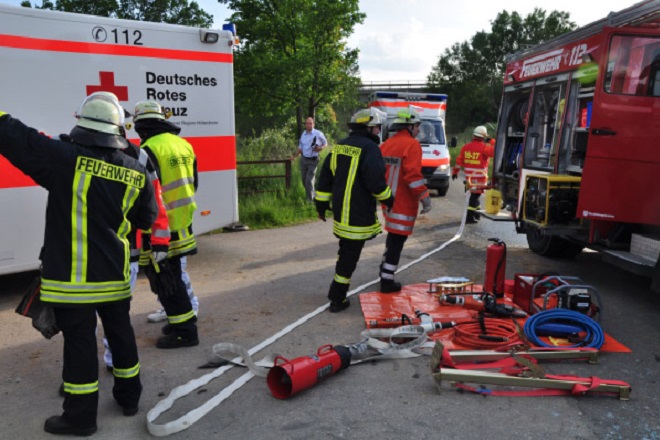 Das Deutsche Rote Kreuz beteiligt sich am Tag der Verkehrssicherheit